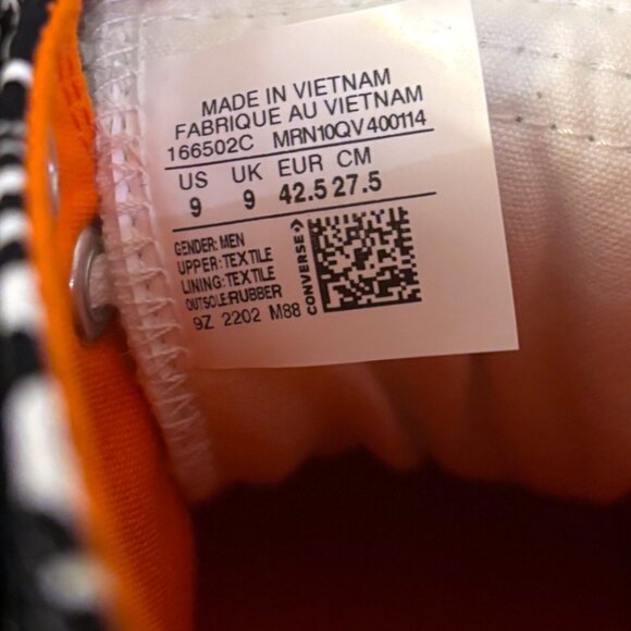 Converse Chuck Taylor All Star CX “Not A Chuck” High Top Sneakers Men’s 9 - Picture 5 of 11